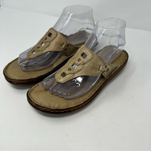 Born Leather Tan Sandal Women’s Size 8 - Picture 8 of 13